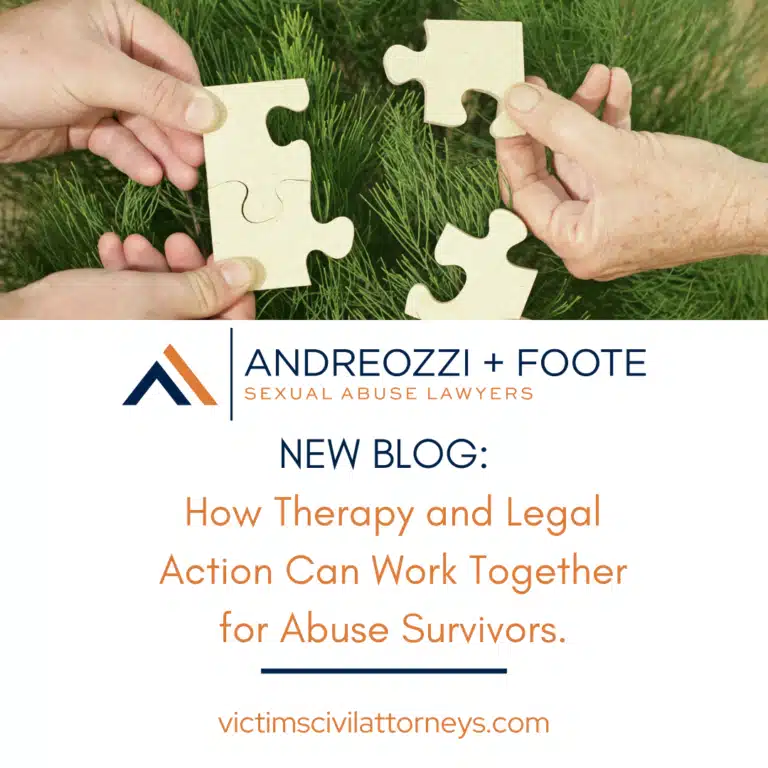 Therapy and Legal Action for Abuse Survivors