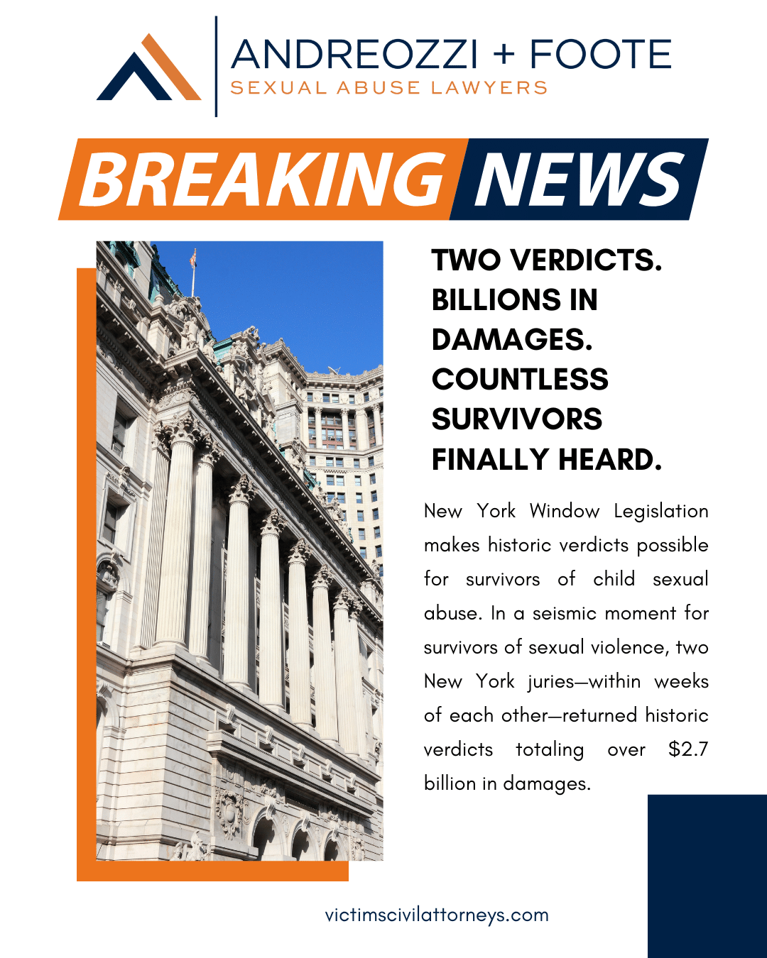 2 verdicts. Billions in damages