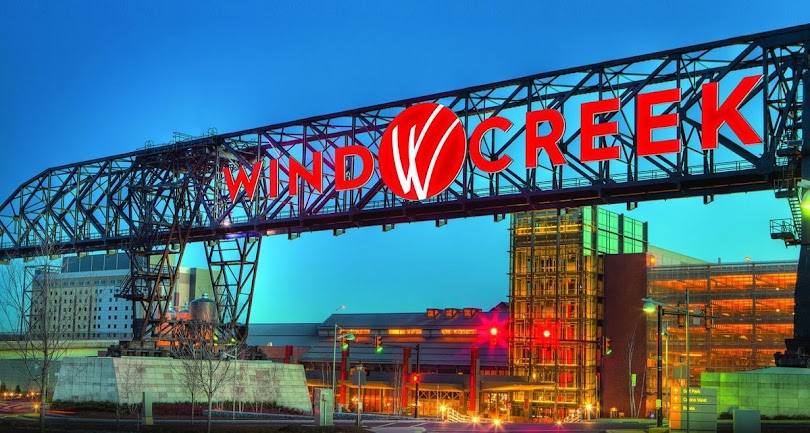 Image of Wind Creek in Bethlehem, PA. This location was the site of a targeted operation that uncovered sex trafficking activity, as reported in May 2025.