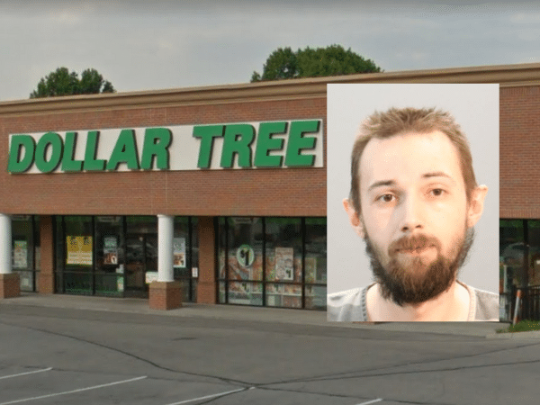 Collin Miller, a Knoxville Dollar Tree employee previously convicted of indecent exposure, now charged with unlawful photography involving a minor.