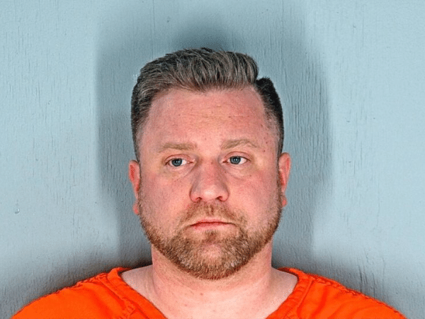 Booking photo of Fr. Andrew Showers, a Madison priest charged with child sex crimes.