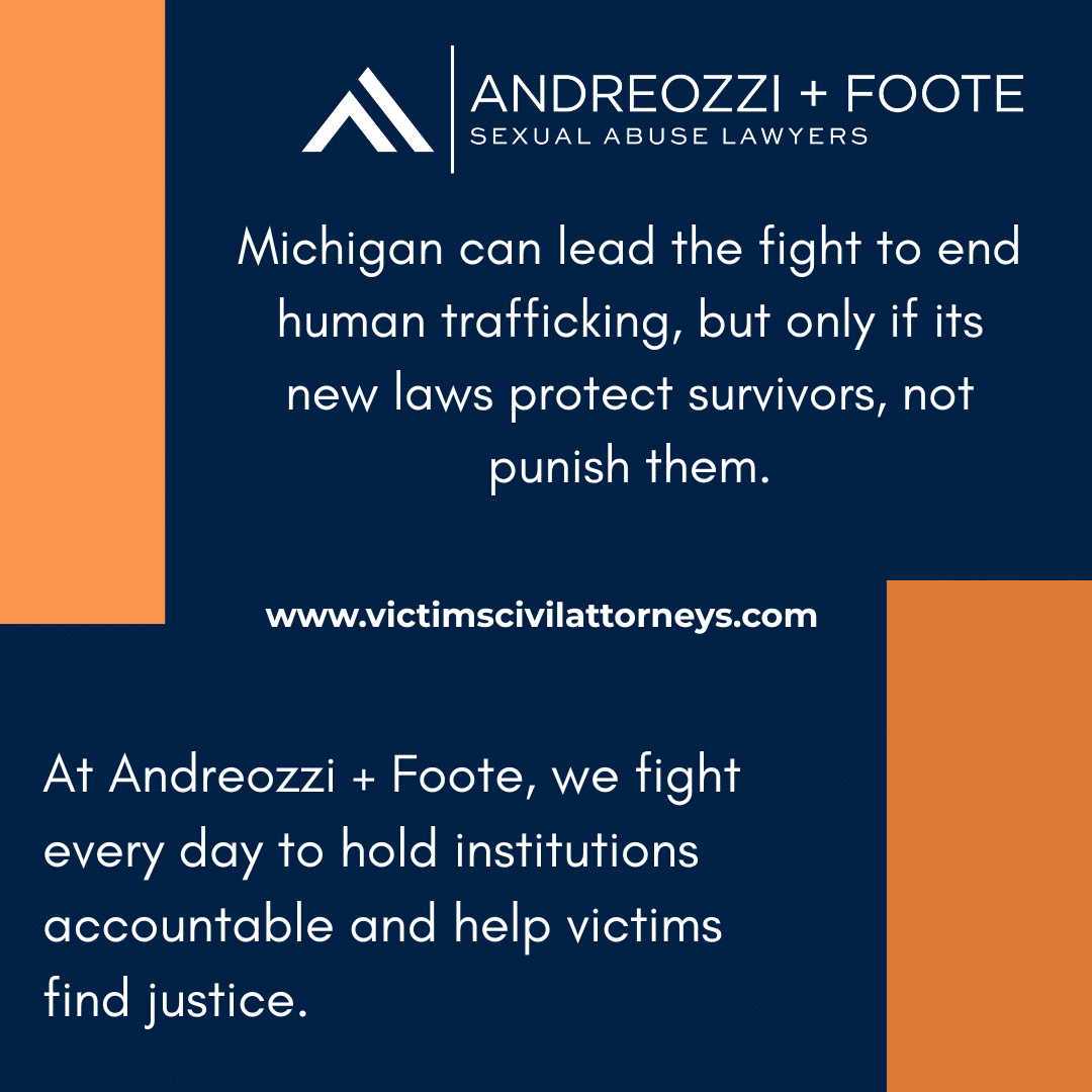 Michigan sex trafficking update