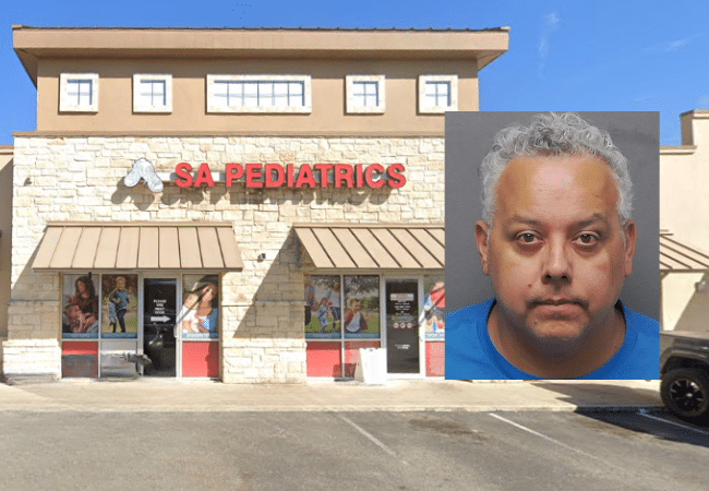 Mugshot of San Antonio pediatrician Dr. Gabriel Perez, who practiced at CentroMed SA Pediatrics Sorrento Plaza, arrested for child sexual assault.