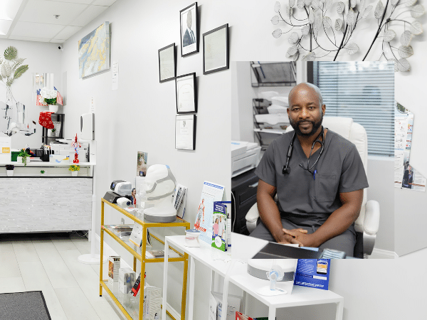 Dr. Pascal Bobga Ngongmon, who owns Optimal Sleep and Weight Loss Clinic, has been accused of aggravated sexual battery.
