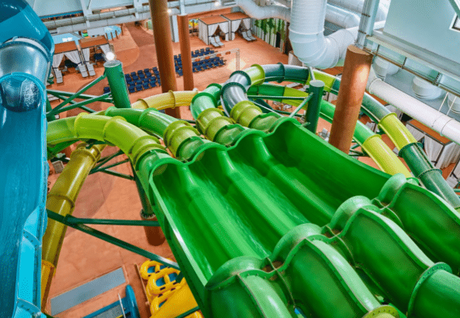 Great Wolf Lodge Mountain Edge Raceway waterslide