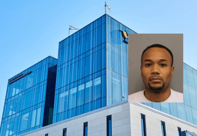 Booking photo of Trever Lauriano, a former Good Samaritan University Hospital nurse’s aide charged with allegedly sexually abusing a 15-year-old patient in the hospital’s behavioral health unit.